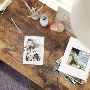 Rustic Computer Desk for Sale, Large Corner Desk, L-shaped Computer Desk,