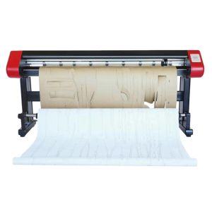 Vertical Paper Pattern Cutting Plotter Large Format Inkjet Plotter with 125