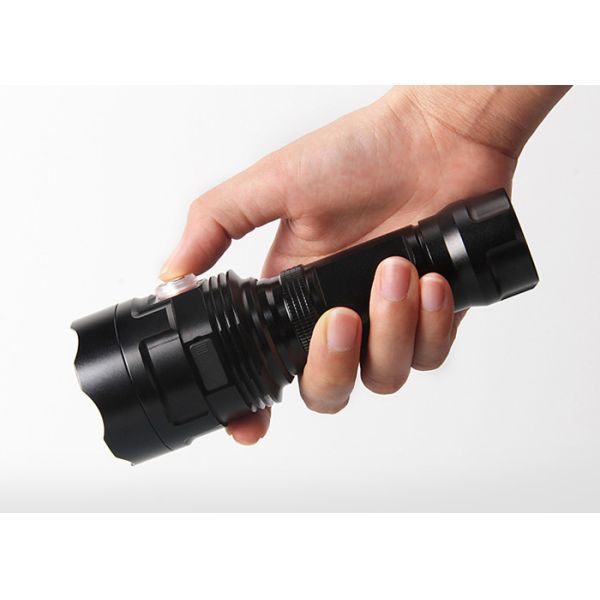 Buy Rechargeable Ultra Bright LED Flashlight 3800LM Abrasion Resistant Anodizing Surface at wholesale prices