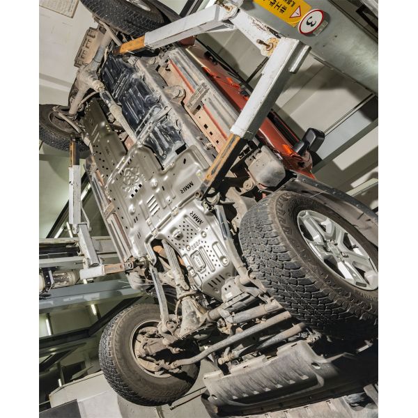 Jeep Wrangler Underbody Shield 3D Skid Plate for Chassis and Transmission Protection