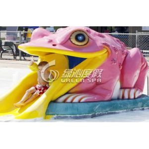 Quality Summer Small Swimming Pool Water Slide / Water Pool Slides for sale