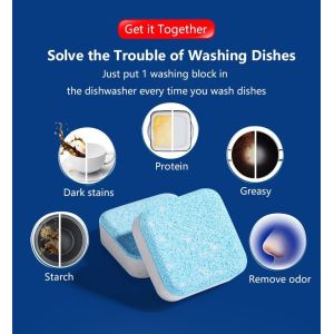 2024 Hot Selling Household Solid Detergent Cleaner Dishwashing Tablet