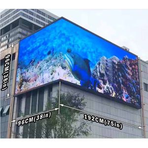 China Full Color HD P6 Outdoor Advertising LED Screen Football Field Perimeter LED Screen  COB P1.25 on sale