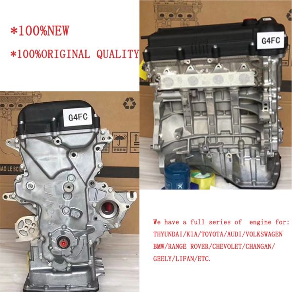 1.2L/1.25L/1.4L Torque Hyundai Car Compatible Gamma Series Long Block Engine Assembly