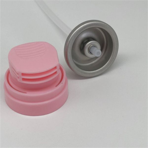 Dry Shampoo Spray Valve for Hair Styling – Aerosol Actuator with Precision Control for Hair Care and Cosmetic Use