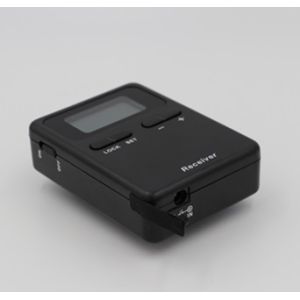 Long Distance Audio Tour Guide Equipment Translation Devices Black Color