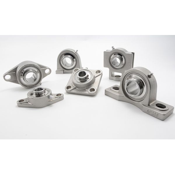 440c 420 Tapped Base Pillow Block Bearings Relubricatable Mounted Ball Bearing Short Legs SUCPW201