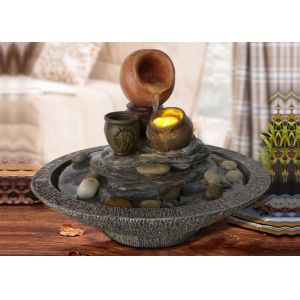 Iving Room Teapot Desk Waterfall Fountain
