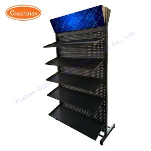 Metal Pegboard Shelves for Sale Retail Shop Store Rack Product Display