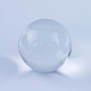 Large Diameter Clear Acrylic Ball , Contact Juggling Ball 100mm
