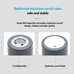 LiFePO4 Lithium Battery A+ Grade Rechargeable OEM ODM Battery Cylinder Cell 3.2V
