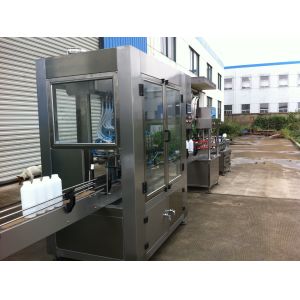 1500ml Automatic Disinfectant Filling Machine 300L Min Liquid Bottle Packing