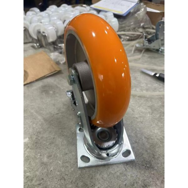 4''5''6''8'' Trolley Wheels Nylon/PU/rubber/TPR Heavy Duty Industrial Roller Caster Wheels