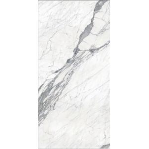 Porcelain Tiles 1200x2400 Size Foshan White Marble Polished Porcelain Tile