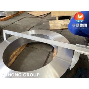 ASME SA965 F304 Disk And SA266 GR.2 Ring For Heat Exchanger Part