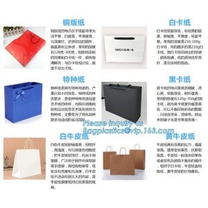 Premium custom flower carrier paper bag with handle for flower packaging,coloful