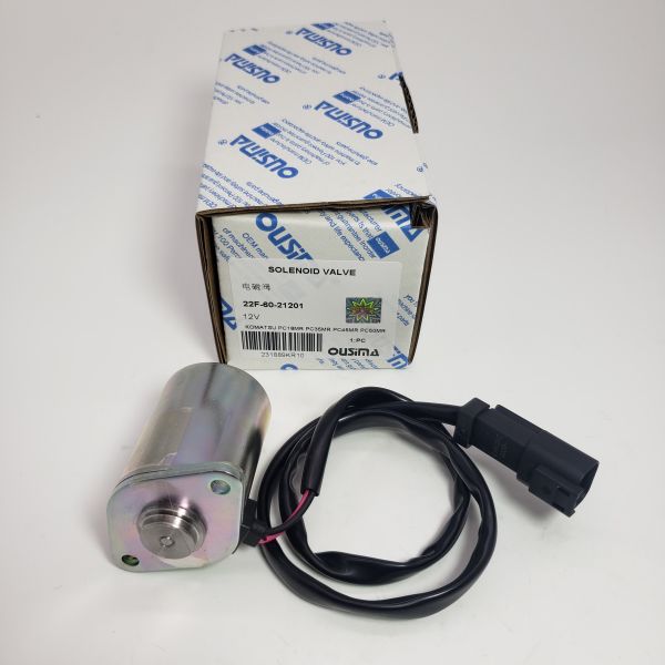 22F-60-21201 12V Rotary Solenoid Valve For KOMATSU PC18MR PC35MR PC40MR PC55MR