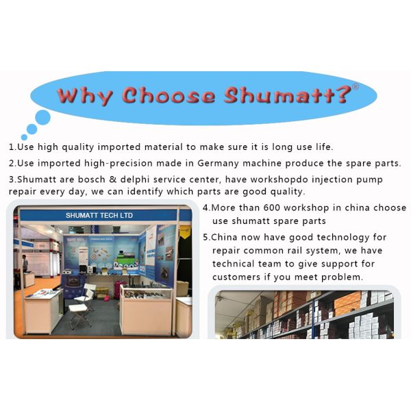 A+ new Shumatt Injector Control Valve Set F00RJ02806 for 0445110110/120/156/160 injector