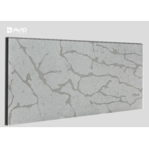 Low Maintenance Quartz Slab For Kitchen Countertops / Bathroom Vanity Tops