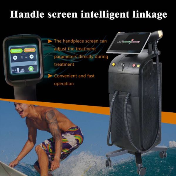 Painless Diode Laser Hair Removal Machine OEM ODM for Skin Tightening