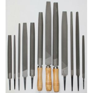 6 Inch 8 Inch 10 Inch 13 Inch Flat Type Steel Files For Metalworking
