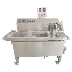 Chocolate Enrober Machine for Nut-Coated Bars 500kg/h