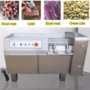 Professional Manual Dicer Frozen Meat Cutter Machine With Ce Certificate