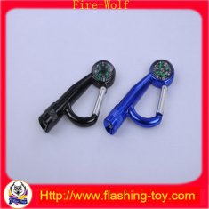 Keychains Flashlight With Compass