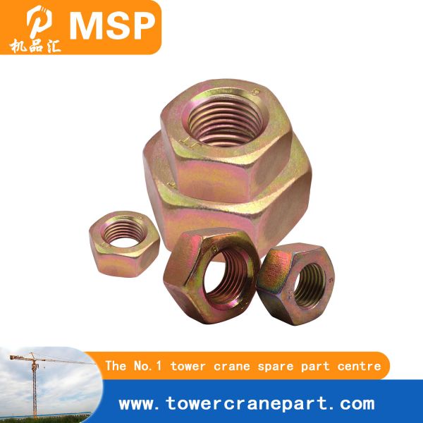 Anchor Nuts And Washers Efficient Internal Climbing Tower Crane Accessory For Space-Saving Solutions