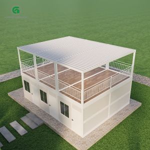 Durable Steel Frame Folding Container Home Versatile Solution for Disaster