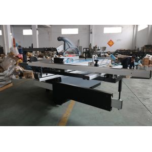 Precision Wood Cutting Sliding Table Saw Machine with 120mm Scoring Saw Blade