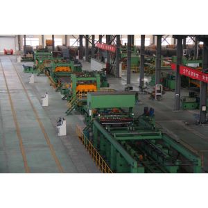 Uncoiling Leveling Shearing and Stacking Production Line for Long Service Life