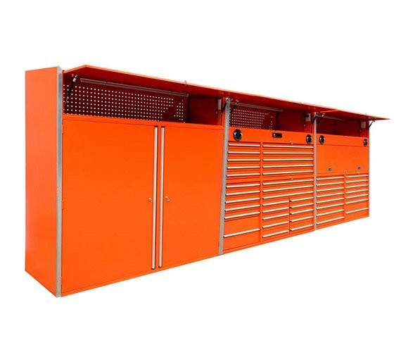 Cold Rolled Steel Color Customized Tool Cabinet LS-1830x3 Modern 1.0mm 1.2mm 1