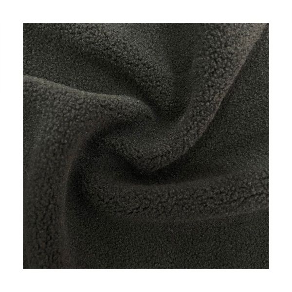 Buy Plush Coral Knit Anti-Pilling Soft Micro Polar Wool Terry Polyester Fleece Fabric Rol at wholesale prices