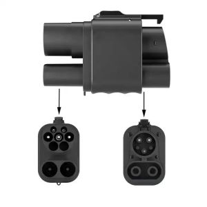 CCS2 To CCS1 Adapter DC fast EV Charging station combo 2 to combo 1 Adapter