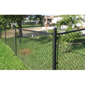 chain link fence for football field