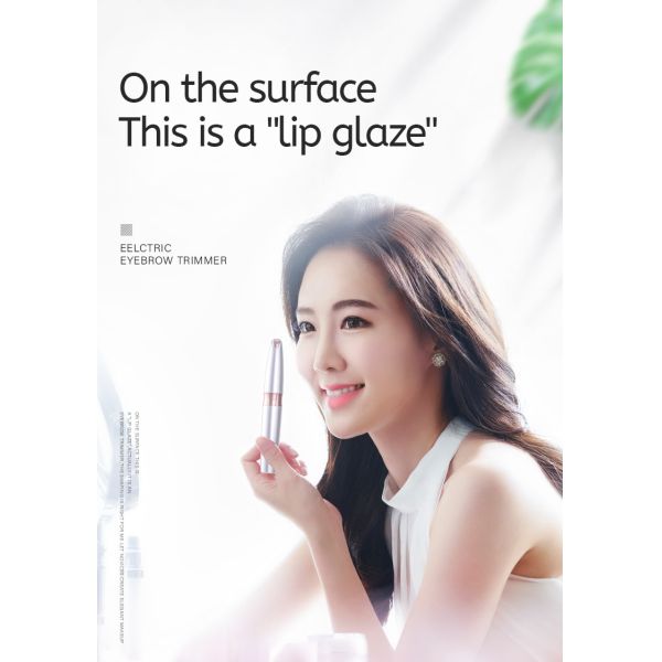 USB Rechargeable Painless Eyebrow Hair Remover For Eyebrow Painless