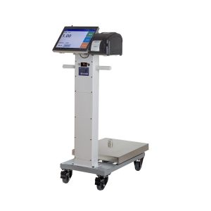 150kg Move Touch Screen Software Printing Function Smart PC Scale with LCD