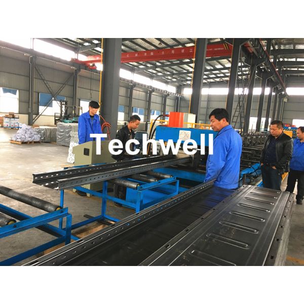 1.5-2.0mm Perforated Cable Tray Roll Forming Machine for Making CT600X90 / 500X90 / 300X90 Cable Tray Profiles