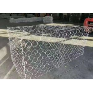 80x100mm 3mm wire galvanized hexagonal gabion basket