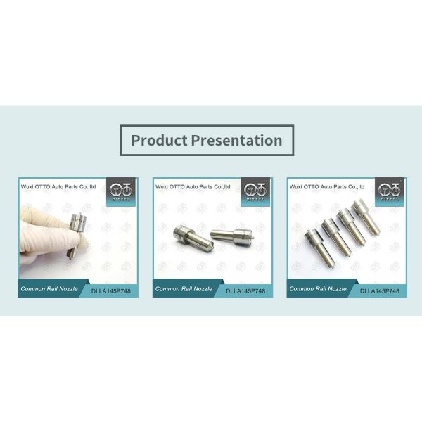 DLLA145P748 Denso Common Rail Nozzle For Injectors 095000-0404 / 23910-1163/1164