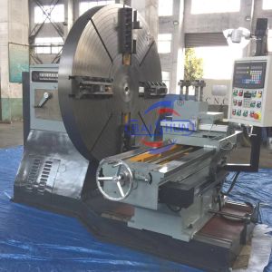 Big Face Heavy Duty Flange Processing Lathe Horizontal Facing Lathe