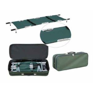 Aluminum Alloy Foldaway Stretcher Patient Transport PVC 208CM 22in