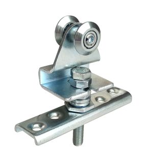 Zinc Plated Sliding Garage Door Rollers 2 With Bent Plate For Gate Rail GL43A