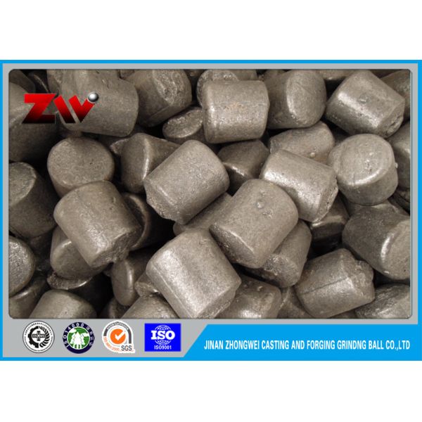 Buy High chromium dia iron cast steel ball with cylpebs grinding media Cr  1-1.5 at wholesale prices