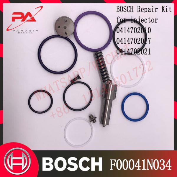 F00041N034 FOR Diesel V-O-L-V INJECTOR Parts Repair Kit 0414702010 0414702017 0414702021 FOR V-O-L-V 5236686 6050251 2044040