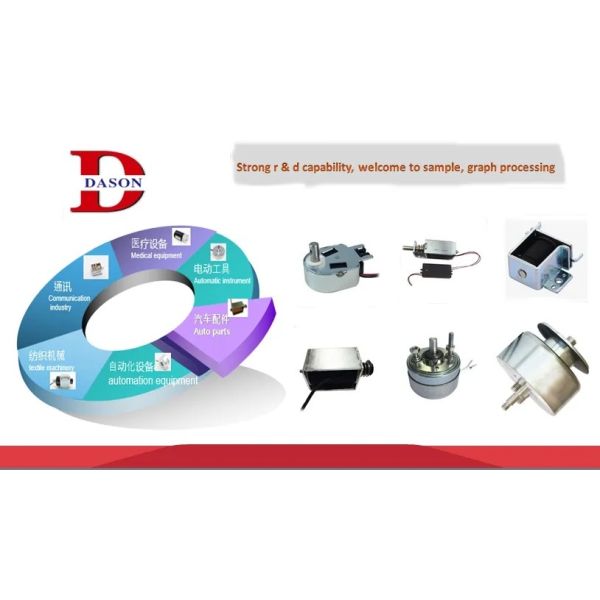 Powerful Custom Solenoid TU4875 for Locking and Push/Pull Applications IP65