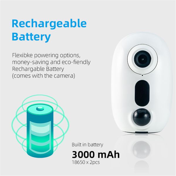 Battery Wi-Fi Smart Camera(X5)