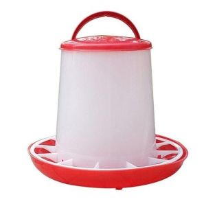 Plastic Chicken Duck 1L Poultry Feeder Drinker Polypropylene