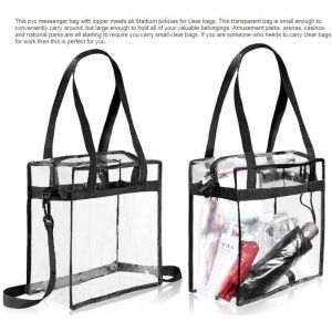 Reusable die cut handles promotional plastic bag, Promotional Items Transparent